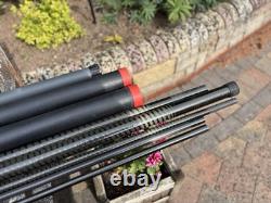 Browning Ghost Buster 1250 Carp Fishing Pole Set & Holders Used Once 2 Ends
