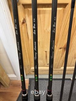 CARP COARSE FISHING TACKLE 3 x ESP TERRY HEARN MK1 12ft 2lb 9oz 40mm CARP ROD