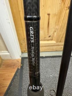 CARP COARSE FISHING TACKLE GREYS PRODIGY 12ft, 2lb, TWIN TIP BARBEL ROD