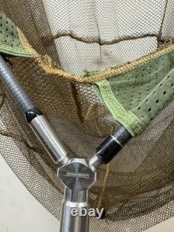 CARP FISHING TACKLE FREE SPIRIT 46 inch E NET LANDING NET, 6ft POLE