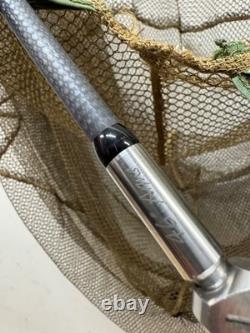 CARP FISHING TACKLE FREE SPIRIT 46 inch E NET LANDING NET, 6ft POLE