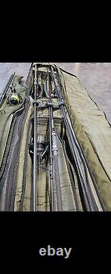 Carp Fishing Rods X3 Set + Spod Rod And Maker