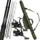 Carp Fishing Set Profiler Extender Carp Fishing Rods 10ft Rods Reels Ngt
