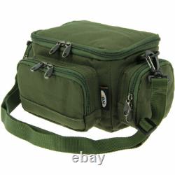 Carp Fishing Stalking Rod And Reel Set Up. Rods Reels Fishing Net Tackle Bag