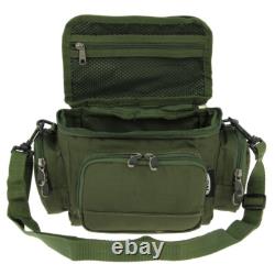Carp Fishing Stalking Rod And Reel Set Up. Rods Reels Fishing Net Tackle Bag