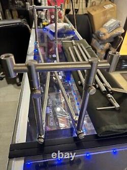 Carp Fishing Tackle Matrix Patriot Rod Pod, Stainless Steel + Extras