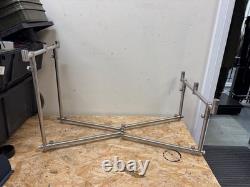 Carp Fishing Tackle Matrix Stainless Steel, Patriot, 3 Rod Pod With Bag