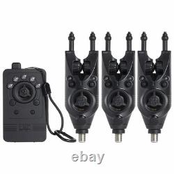 Carp Fishing Tackle Nash Siren R3+ Alarms & Receiver 3 Rod Set New
