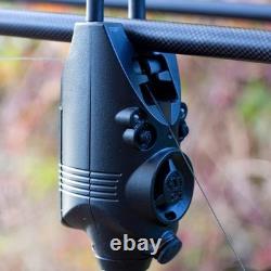Carp Fishing Tackle Nash Siren R3+ Alarms & Receiver 3 Rod Set New