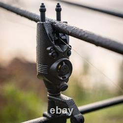 Carp Fishing Tackle Nash Siren R3+ Alarms & Receiver 3 Rod Set New