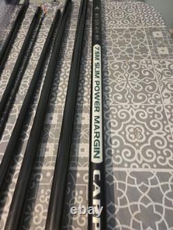 Carp Margin Pole Leeda 7.5m Slim Power Margin Great Low Use Condition C/w 2