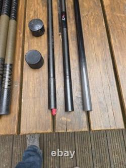 Carp Roach Pole Shimano X Line Twin Power 12.5m 3 Tops Vintage Rare 2xpuller
