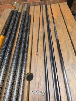 Carp Roach Pole Shimano X Line Twin Power 12.5m 3 Tops Vintage Rare 2xpuller
