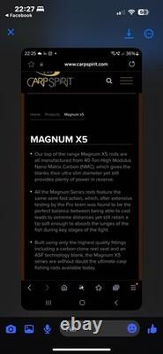 Carp Spirit Magnum X5 Fishing Rods 13,5 Ft