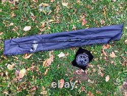 Carp Stalker Outfit 6ft 3lb Carbon Margin Rod Centrepin Reel with 30lb Braid