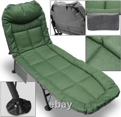 Carp fishing Set Up 2 Rods Reels Alarms Bedchair 42 Net Bait Bivvy & Tackle