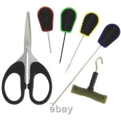 Carp fishing Set Up 2 Rods Reels Alarms Bedchair 42 Net Bait Bivvy & Tackle