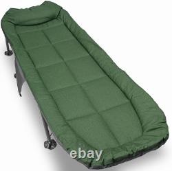 Carp fishing Set Up 2 Rods Reels Alarms Bedchair 42 Net Bait Bivvy & Tackle