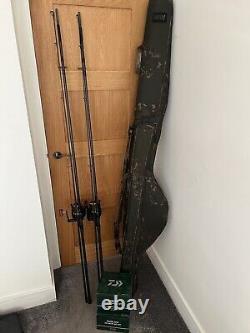 Carp fishing rods and reels set