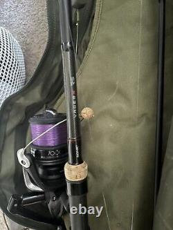 Carp fishing set up 2 rods