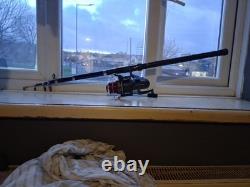 Carp/pike Fishing Rod With Spinner Reel Attachment