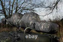 CarpLife Eclipse Camo 12ft 5 Rod Holdall Carp Fishing Outdoors Luggage