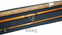 Chapman of Ware Mk4 Carp 550 split cane vintage fishing rod to use or collect