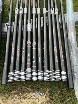 Colmic Airon F66 16 Metre Carp / Allround Pole Including Margin Pole and extra, s