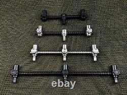 Custom Angling Solutions Precision Point 3 Rod QR Carp Fishing Buzzbars NEW