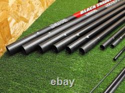 Daiwa black shadow 14 m allround pole package 4 top kits vgc FISHING SET UP