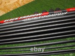 Daiwa black shadow 14 m allround pole package 4 top kits vgc FISHING SET UP