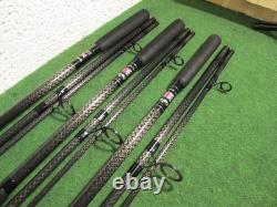 Daiwa powermesh carp 12 ft 2 1/2 lb tc 3 peice travel carp rods x 3 pmc 2212t