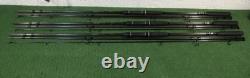 Daiwa powermesh carp 12 ft 2 1/2 lb tc 3 peice travel carp rods x 3 pmc 2212t