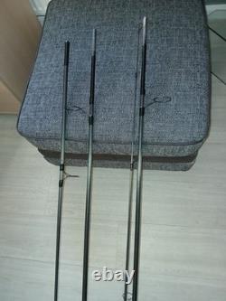 Daiwa powermesh carp rods x2 12ft tc 3.25lb carp rods with free spod marker rod