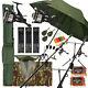Deluxe Complete Carp Fishing Set With 2 X Rods Reels Pod Alarms 42 Net Tackle