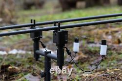 Direction Tackle N1 2 Rod Bite Alarm Set Carp Fishing Wireless Smart Link