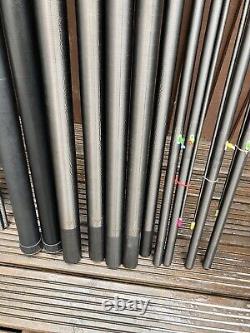 Drennan Acolyte 14.5 Mtr Carp Pole Plus Margin Pole. Daiwa Preston Maver Elastic