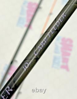 Drennan Series 7 10ft Carp Feeder fishing Puddle Chucker Rod + 2 Tips