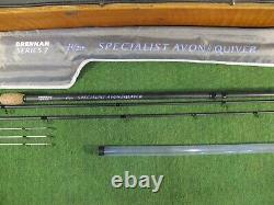 Drennan series 7 12 ft specialist avon quiver rod 1 1/2 lb tc used barbel rod