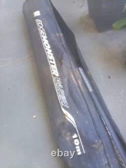 Edge Monster Margin 10m Carbon Fibre Carp Pole, Freshwater, Carry Bag