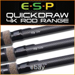 Esp Quickdraw 4k Carp Rod Range All Models New Carp Fishing