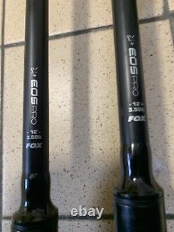 FOX EOS Pro Carp Rods 12ft 3.5lbs X 2