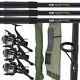 Fishing Carp Rods 12ft 2pc & Ngt 2bb Runner Reels + 3 Rod Holdall Bag 2 / 3