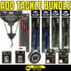 Fishing Combo Rod Reel Net Scales Weigh Sling Carp Coarse Starter Kit