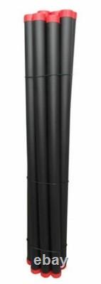 Fishing Rod Black plastic Tubes 3 CARP ROD Size 6ft 6 PACK OF 10