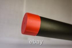 Fishing Rod Black plastic Tubes 3 CARP ROD Size 6ft 6 PACK OF 10