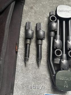 Fox Black Label Edition Compact 3-Rod Pod with Buzz Bars Carp Fishing