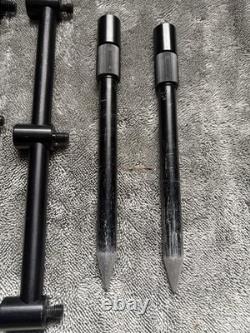 Fox Black Label Edition Compact 3-Rod Pod with Buzz Bars Carp Fishing