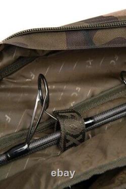 Fox Camolite 12Ft Tri Sleeve 3 Rod Holdall Carp Fishing Luggage Heavy Duty