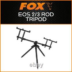 Fox Eos 2/3 Rod Tripod & Carry Case New Carp Fishing Rod Tripod Crp049